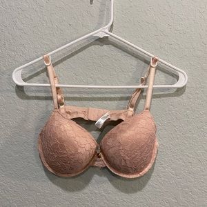 Laura Ashley Nude lace push up bra 36c